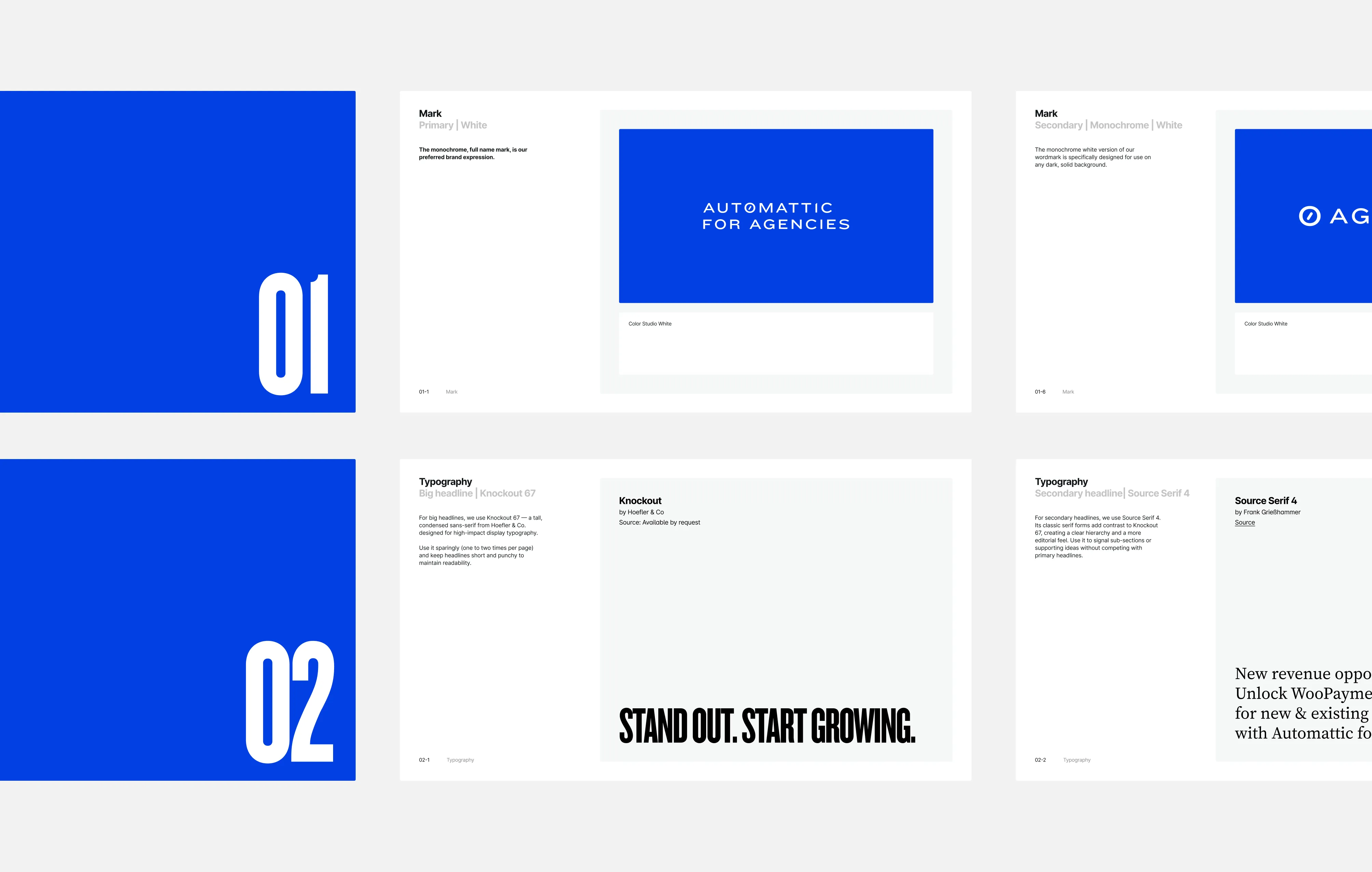 A4A marketing site bento grid layout