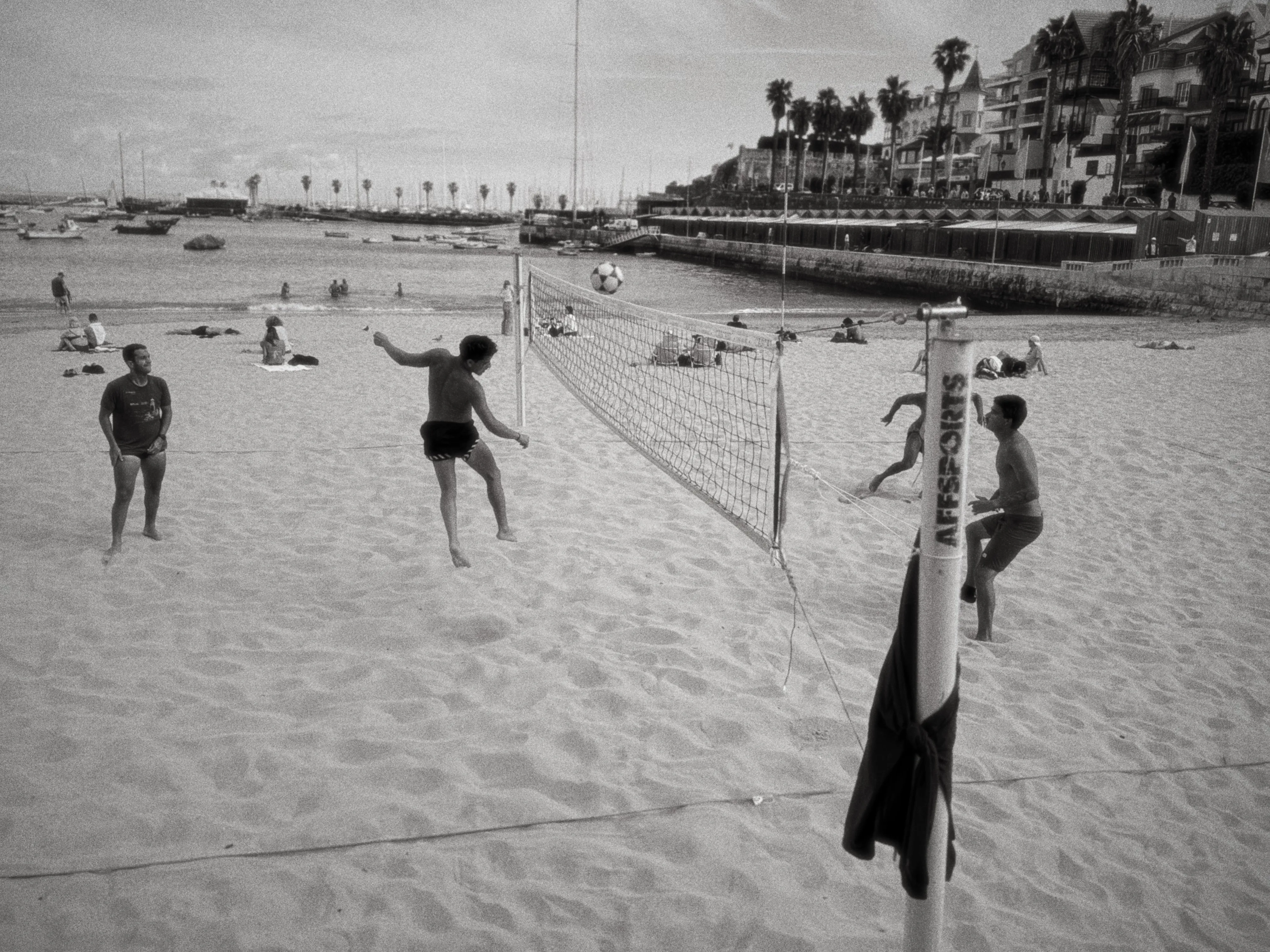 Black and white street photograph